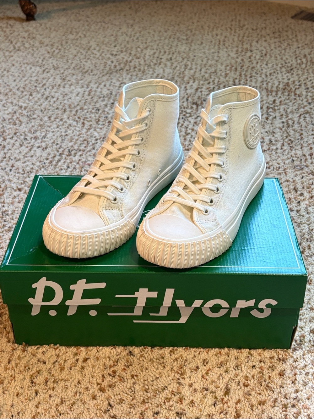 P.F. Flyers High Top Canvas Retro Sneaker